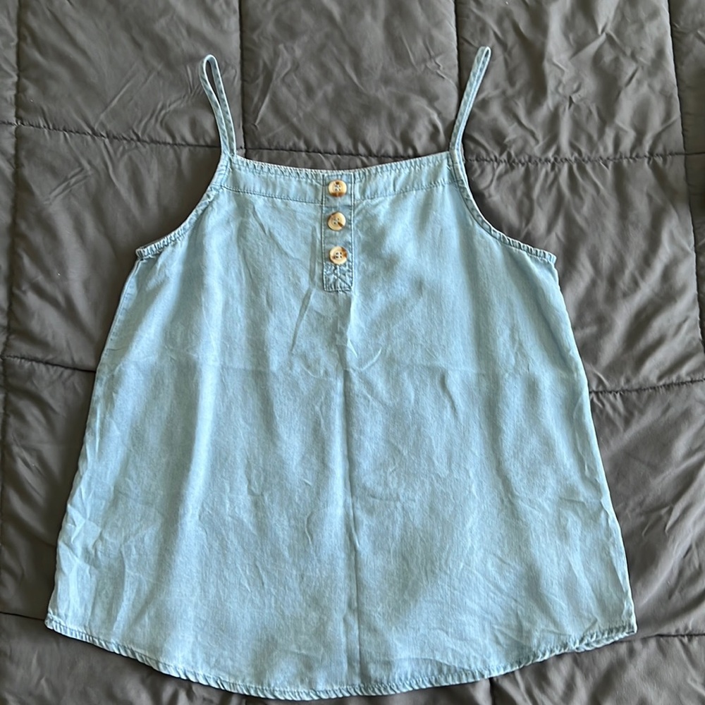 Denim tank top